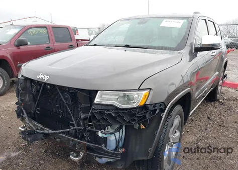 2014 Jeep Grand Cherokee Overland из США, поврежденный, VIN 1C4RJFCG3EC441482